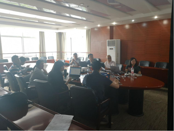 图4对院系平台管理员进行培训